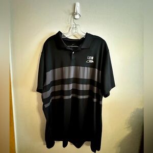 Nike Men's Polo Shirt in Black and Gray